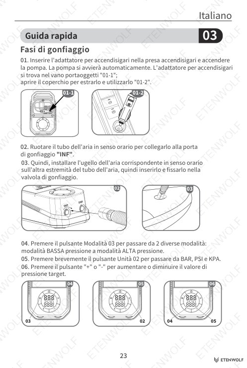 ETENWOLF S4 SUP Pump Manual Page - 24