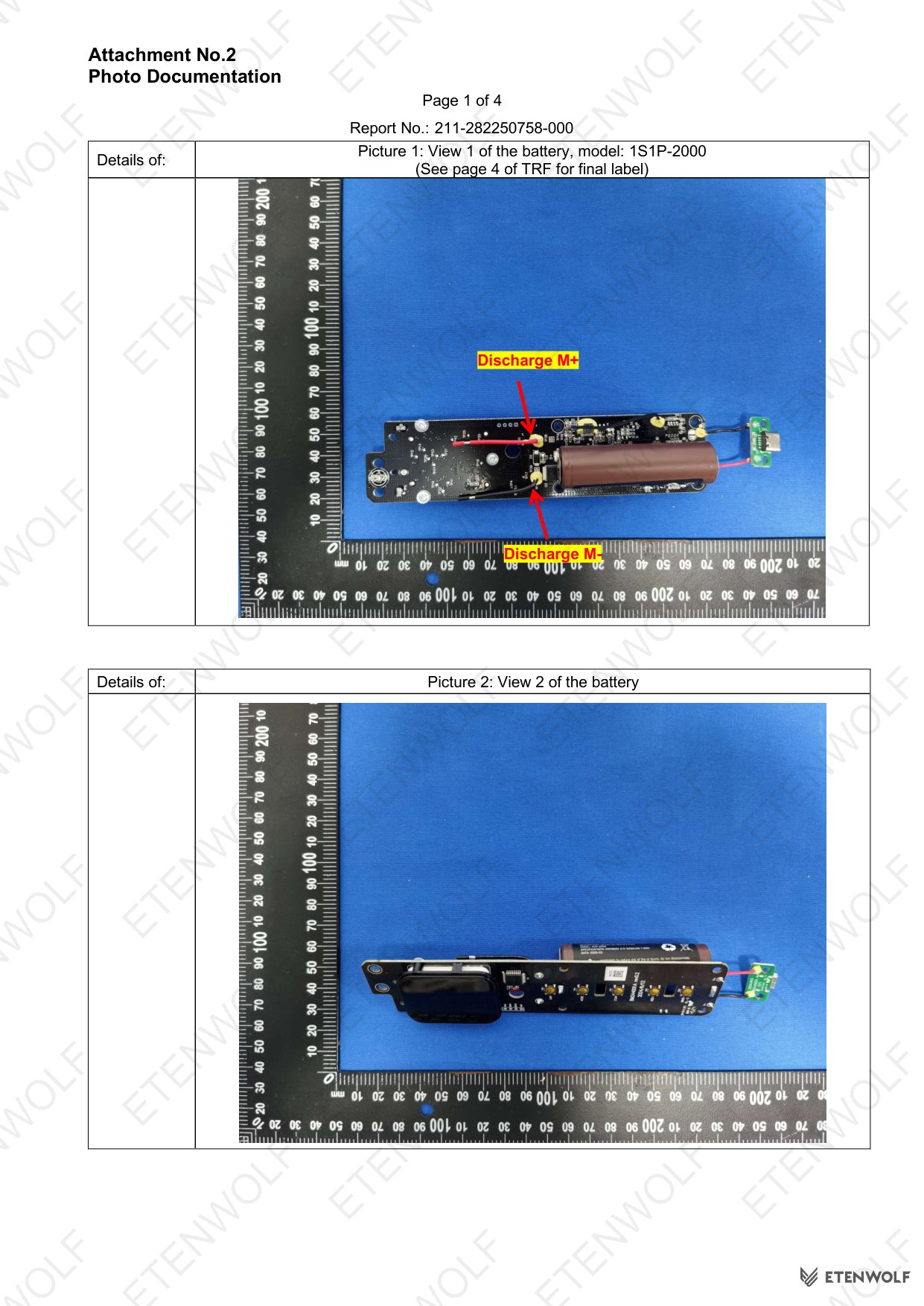 ETENWOLF P200 IEC 62133-2 CB Test Report 211-282250758-000 — Page 28
