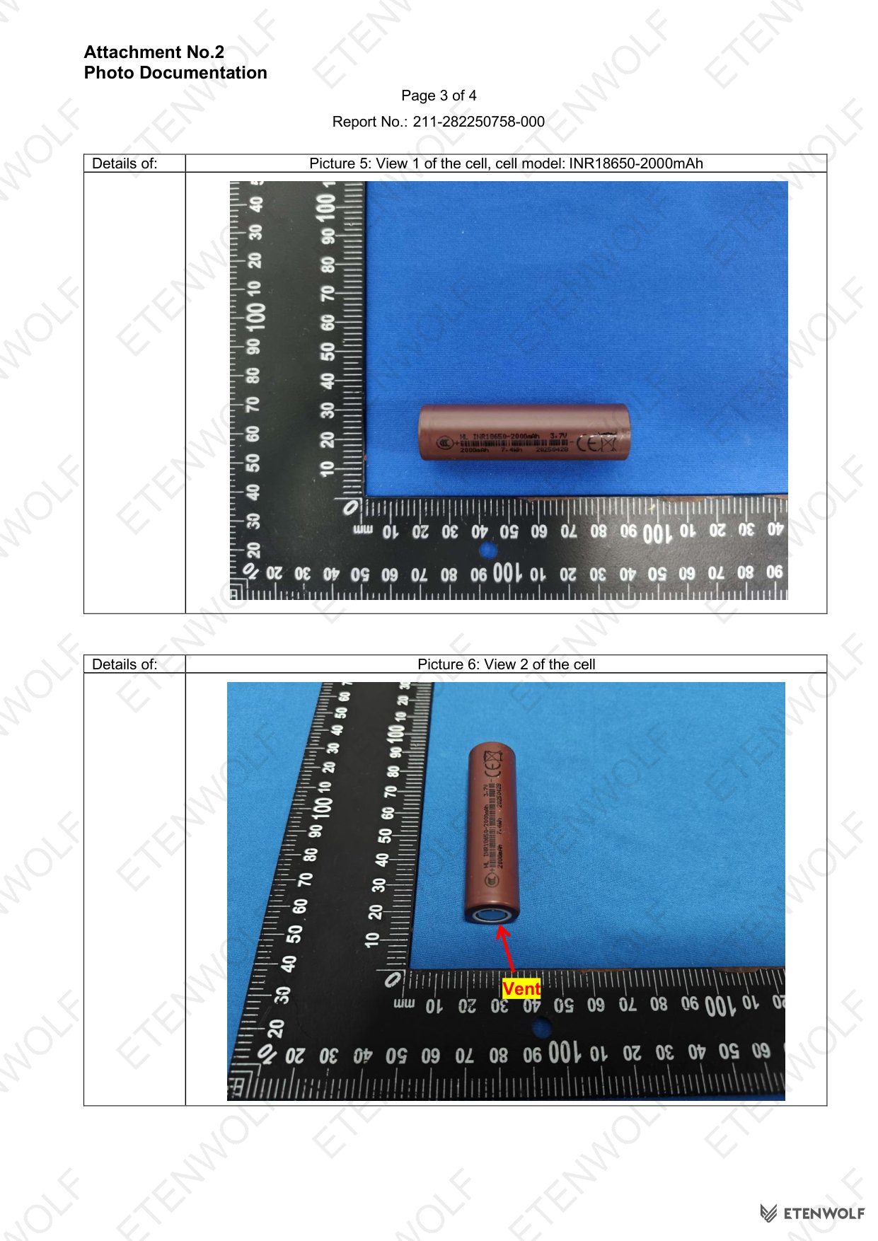 ETENWOLF P200 IEC 62133-2 CB Test Report 211-282250758-000 — Page 30