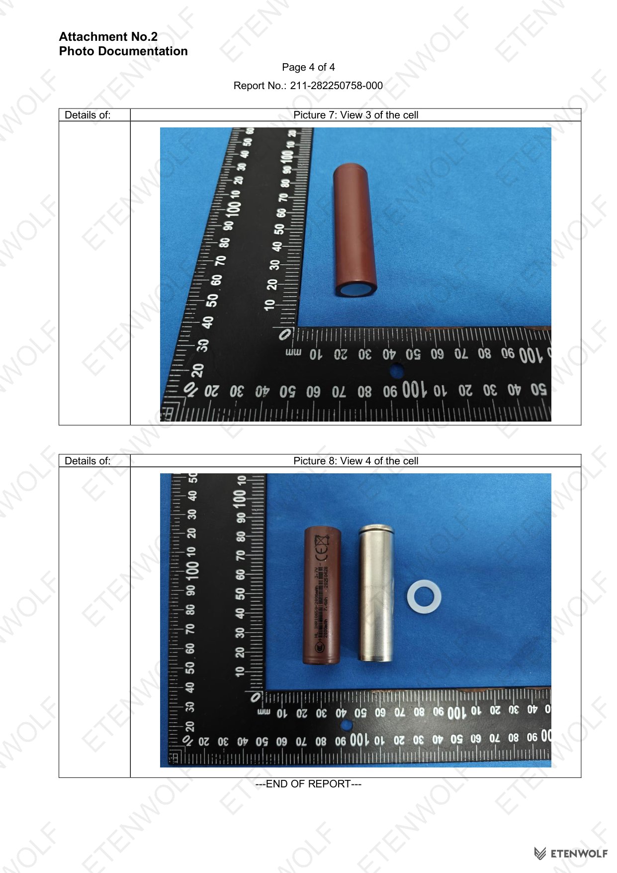 ETENWOLF P200 IEC 62133-2 CB Test Report 211-282250758-000 — Page 31